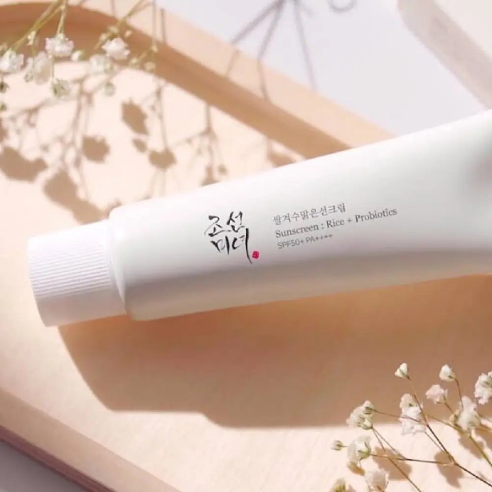 Joseon Relief Sun Beauty : Rīsi + probiotikas SPF 50+ PA++++