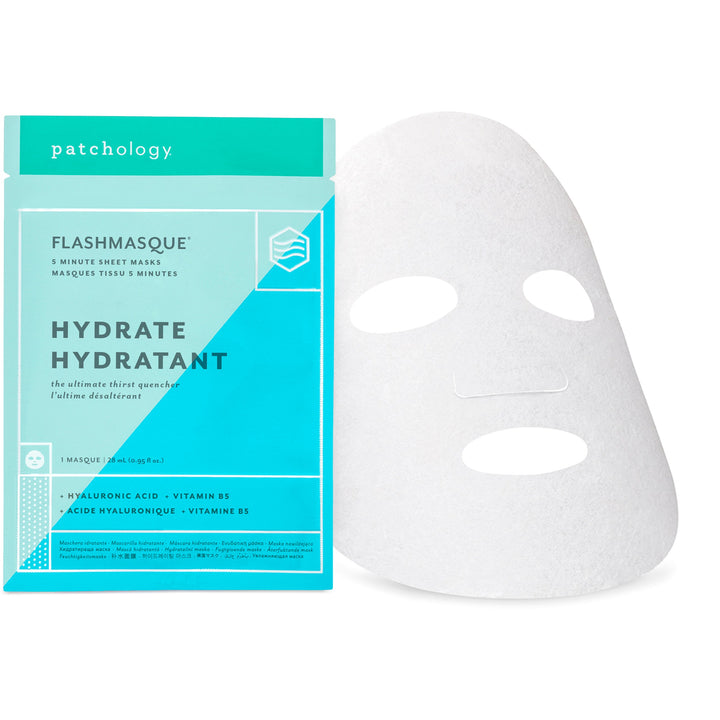 Patchology FlashMasque mitrinošā maska Patchology FlashMasque Hydrate Sheet Mask